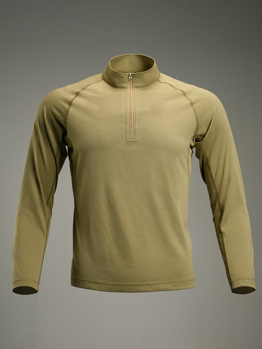 Quarter-Zip Quick-Dry Long Sleeve